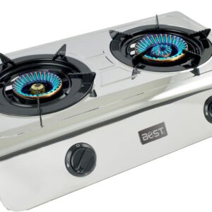 Cocina portatil de Gas de 2 quemadores