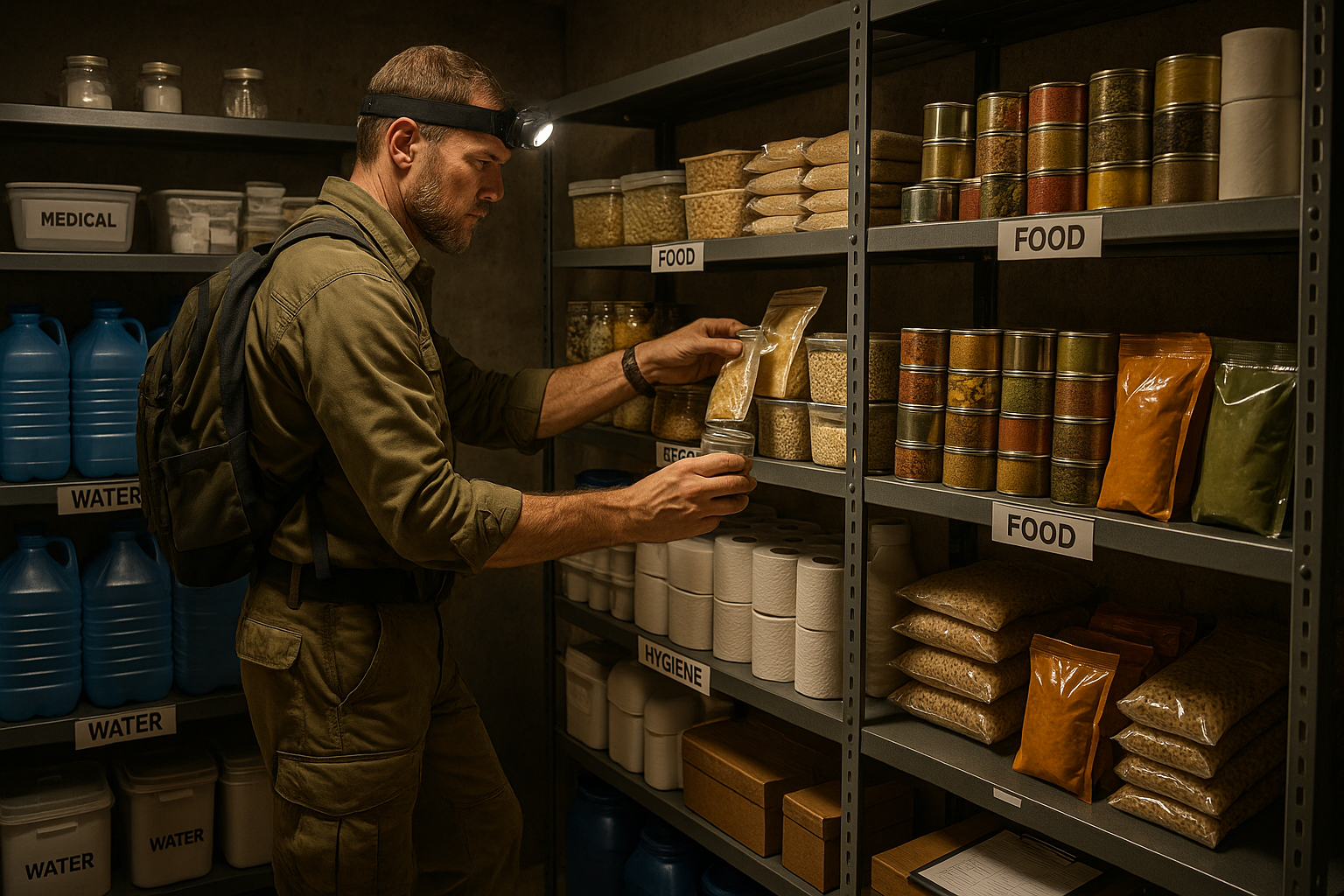 La despensa perfecta del preparacionista: planificación, organización y abastecimiento a largo plazo.