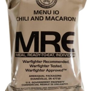 MRE Ración Emergencia Ejercito Estados Unidos / OTAN