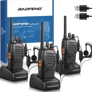 PMR 466 BAOFENG Recargable USB Larga Distancia